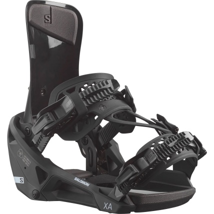 XA Supermatic Black Unisex Step In Snowboard Bindings