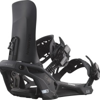 Salomon - XA Supermatic Black Unisex Step In Snowboard Bindings