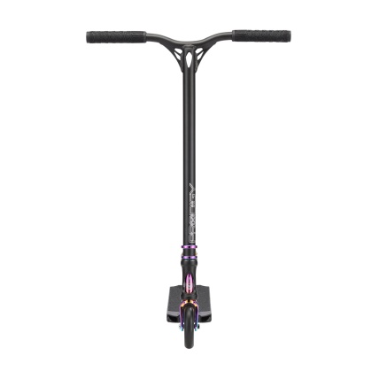 Blunt Prodigy X One Black Oil Slick Park Stunt Scooter Front View