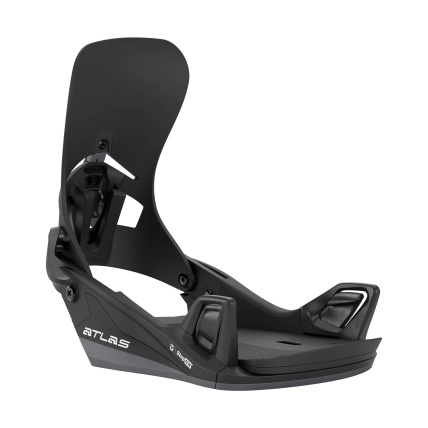 Atlas Step On Black Snowboard Bindings