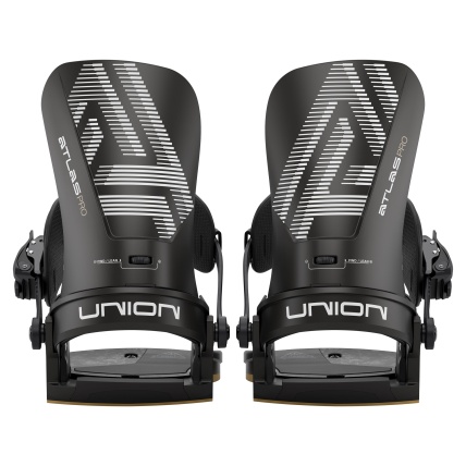 Union Atlas Pro Metallic Black Snowboard Binding