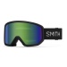 Smith Transfer Black Green SolX Snow Goggles