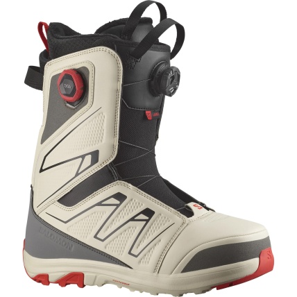Salomon Launch BOA SJ BOA Almond Milk Mens Snowboard Boots