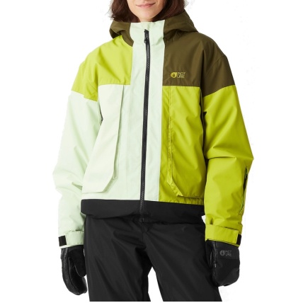 Picture Organic Clothing Womens Citrik Tobacco Tender Green Snow Jacket