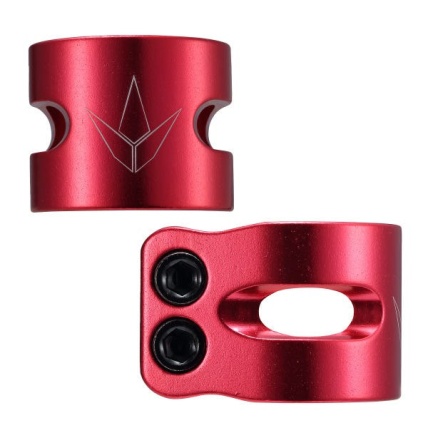 Blunt Red Double Scooter Bar Clamp