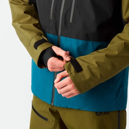 Picture Organic Clothing Mens Object Tobacco Black Snow Jacket