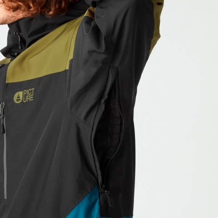 Picture Organic Clothing Mens Object Tobacco Black Snow Jacket