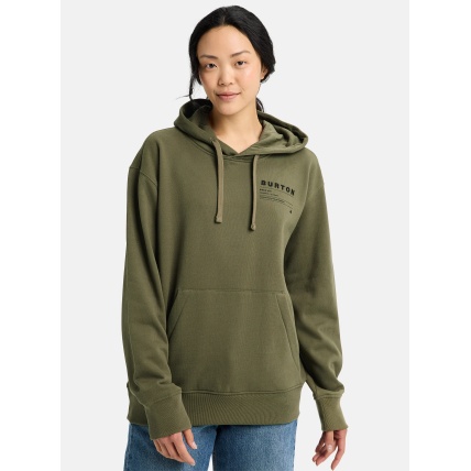Burton Moretown Pullover Hoodie Forest Moss