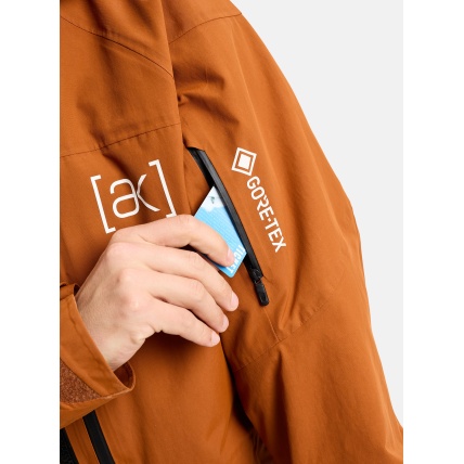 Burton AK Swash GORE-TEX Chestnut Brown Snowboard Jacket