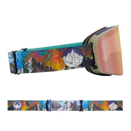 Dragon NFX2 Kimmy Fasani Sig 25 LL Rose Gold Ion Snow Goggles