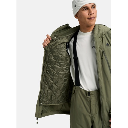 Burton Reserve 2L 3-in-1 Mens Jacket Forest Moss