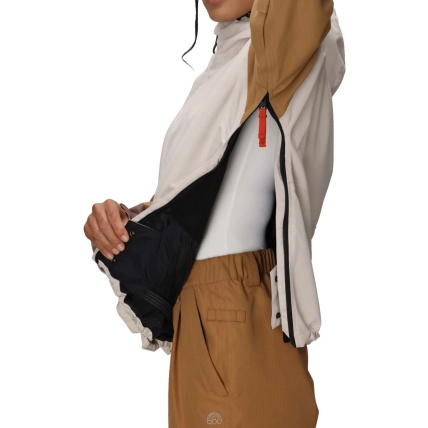 686 Womens Outline Shell Anorak Limestone Jacket
