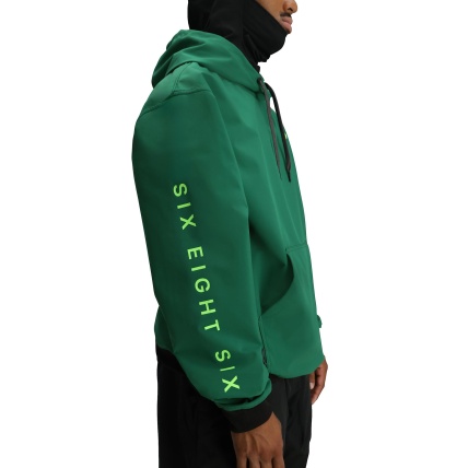 686 Waterproof Mens Emerald Green Team Hoody Jacket
