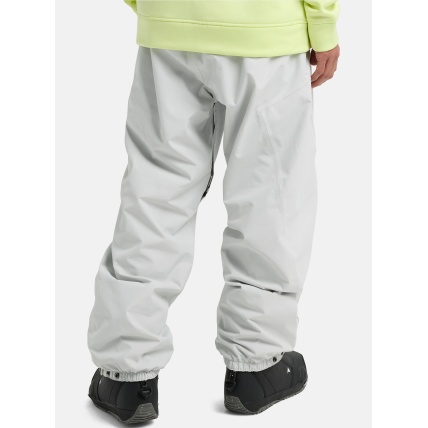 Burton Reserve 2L Mens Relaxed Pants Gray Cloud