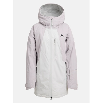 Burton Reserve 2L Womens Ins Jacket Washed Lavender Gray Cloud
