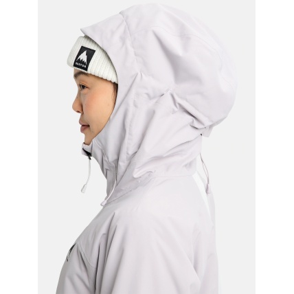 Burton Reserve 2L Womens Ins Jacket Washed Lavender Gray Cloud