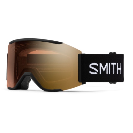 Smith Squad Mag Black ChromaPop Photo Gold Snow Goggles