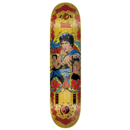 DGK x Bruce Lee Fury Yellow 8.1 Skateboard Deck