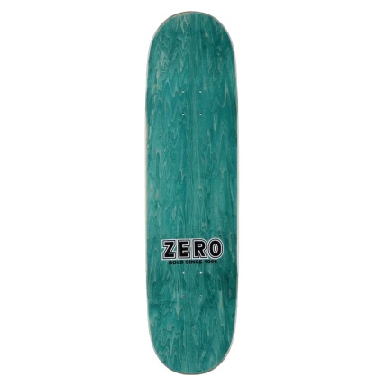 Zero Bold Black White Skateboard Deck