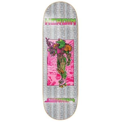 Heroin skateboards Deck Hellscape Swampy 10in