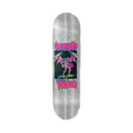 Heroin Skateboards Hellscape Lee Yankou 8.25in