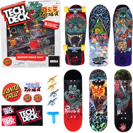 Tech Deck Sk8shop Bonus Pack Godzilla