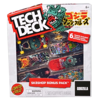 Tech Deck Sk8shop Bonus Pack Godzilla