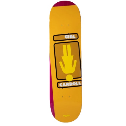 Girl Co Oops OG Mike Carroll OR 8.375 skateboard deck
