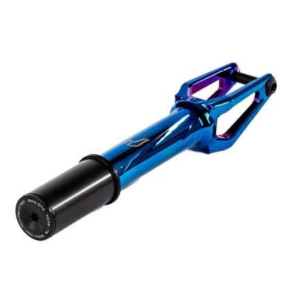 Ethic Merrow V3 HIC Stunt Scooter Fork Chrome Blue