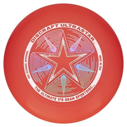 Discraft Ultra-Star 175g Flying Disc Red