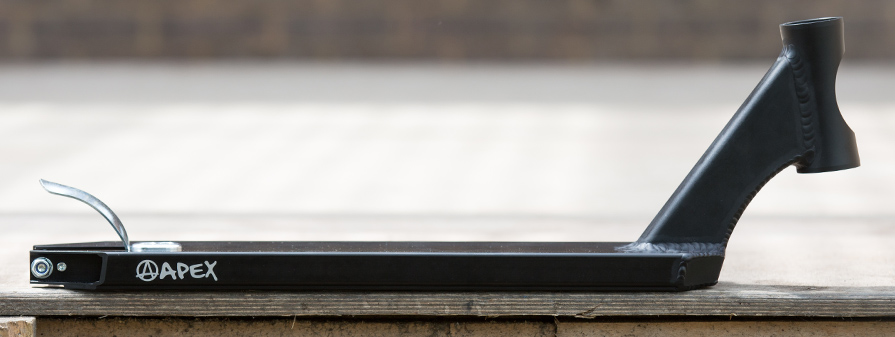 Apex Pro Integrated Scooter Deck 600mm in Black Apex Pro Integrated Scooter Deck 600mm in Black